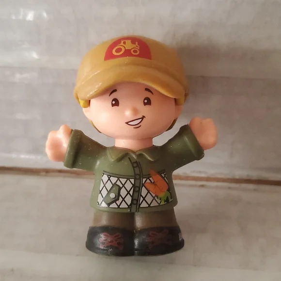 Kids Toy Figurine Set Of 6- Blue, Yellow, Red - Picture 4 of 15